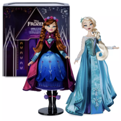 Disney Anna and Elsa Limited Edition Doll Set, Frozen