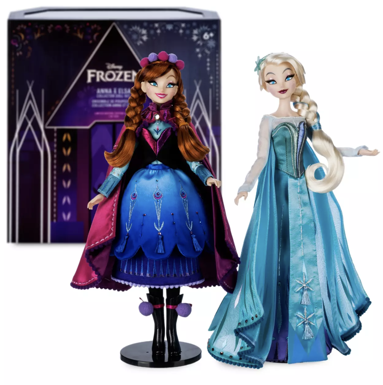 Disney Store Exclusive Anna Elsa Limited Edition Frozen