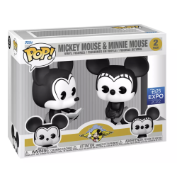 Funko Pop 2-Pack Mickey & Minnie (D23 Exclusive), Plane Crazy