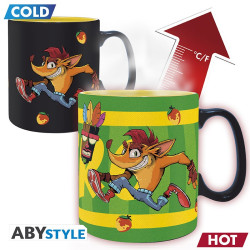 Crash Bandicoot Mug Heat Change - 460 ml - Nitro