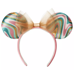 Disney Minnie Mouse Swirl Ears Headband For Adults