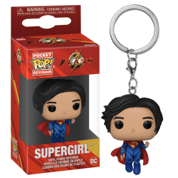 POP Keychain: The Flash- Supergirl