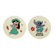 Disney Lilo & Stitch Coasters Set of 2 Ceramic Boxed