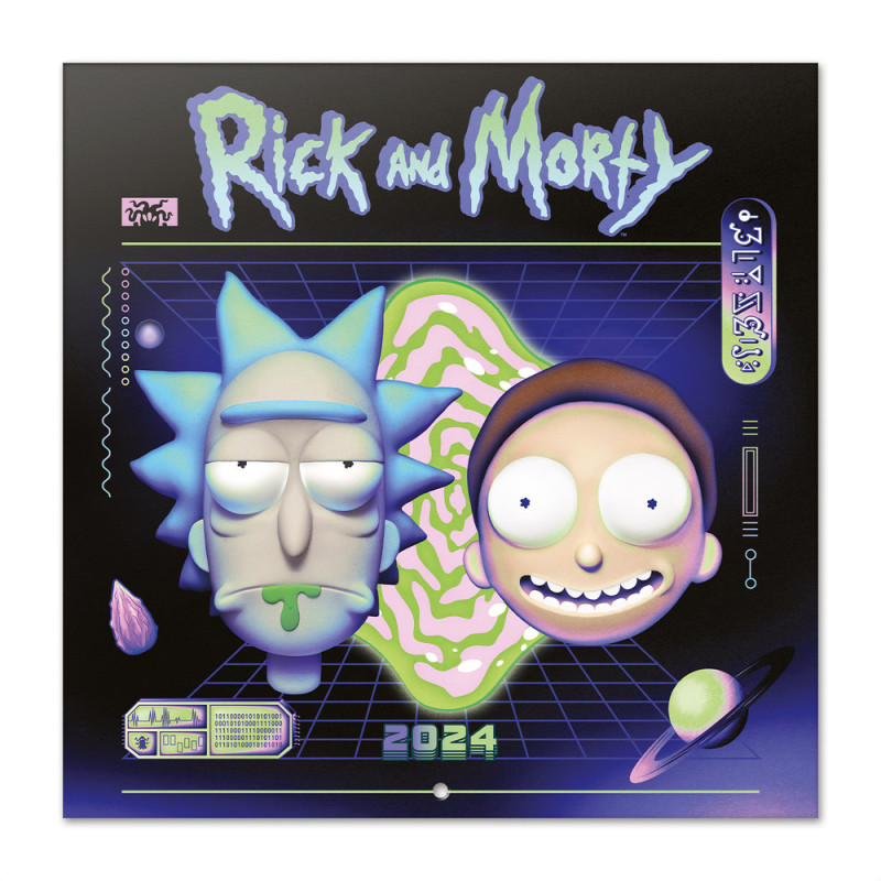 Rick & Morty 2024 Calendar Wondertoys.nl