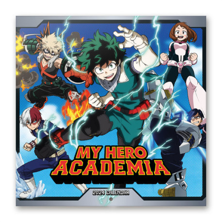 My Hero Academia 2024 Calendar - Wondertoys.nl