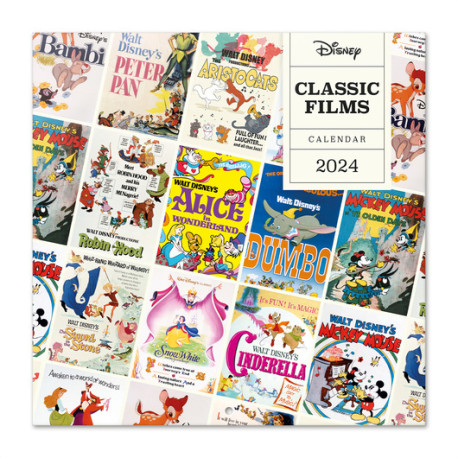 Disney Classic Films Calendar 2024