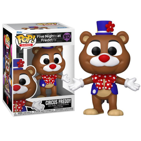 Funko Pop 912 Circus Freddy, Five Nights At Freddy's