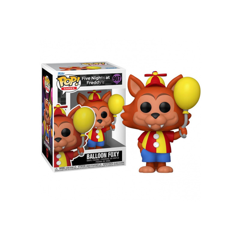 Funko Pop 907 Balloon Foxy, Five Nights At Freddy's - Wondertoys.nl