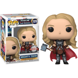 Funko Pop 1076 Mighty Thor (Special Edition), Thor: Love and Thunder
