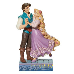 Disney Traditions - Rapunzel & Flynn Rider Love Figurine