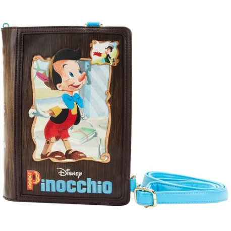 Loungefly - Pinocchio (1940) - Classic Book Convertible Crossbody Bag