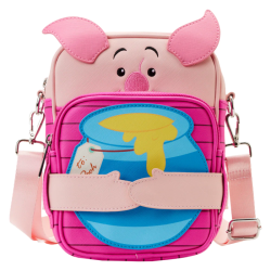 Loungefly Disney Winnie the Pooh - Piglet 8” Faux Leather Crossbody Bag