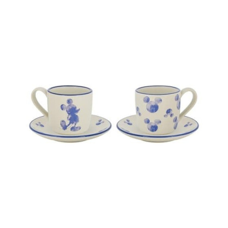 Disney Mono Espresso Cup and Saucer (Set of 2)