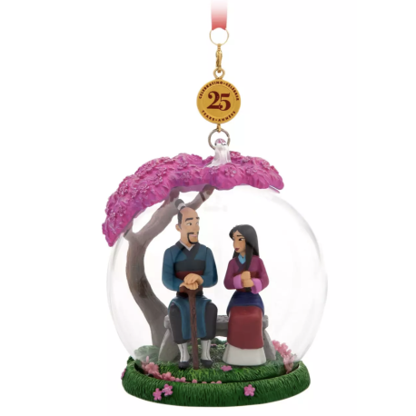 Disney Mulan 25th Anniversary Limited Release Legacy Sketchbook Ornament