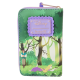 Disney Tangled Rapunzel Swinging From Tower Zip Around Wallet