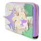Disney Tangled Rapunzel Swinging From Tower Zip Around Wallet