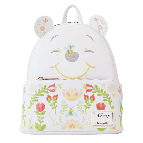 Loungefly Disney Winnie The Pooh Cosplay Floral Folklore Mini Backpack