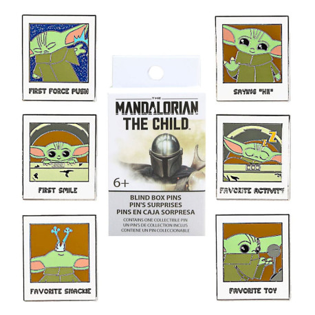 Star Wars The Mandalorian POP! Enamel Pins The Child 3 cm Assortment