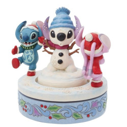 Disney Traditions - Stitch & Angel Rotating Figurine