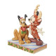 Disney Traditions - Mickey & Pluto Christmas Figurine