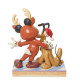 Disney Traditions - Mickey & Pluto Christmas Figurine