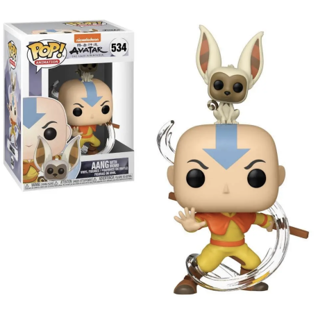 Funko Pop 534 Aang with Momo, Avatar: The Last Airbender