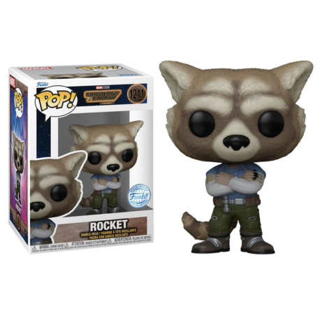 Funko Pop 1211 Rocket (Special Edition), Guardians Of The Galaxy Vol. 3