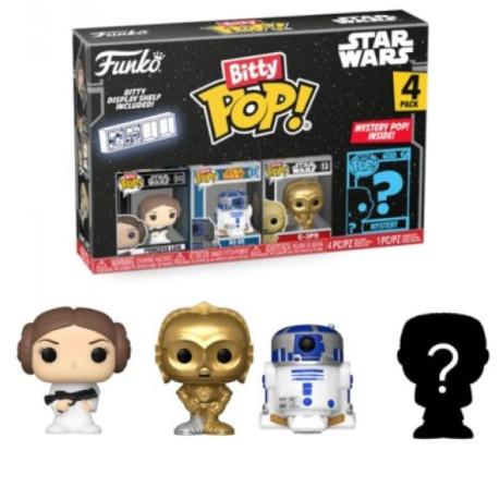 Star Wars Bitty POP! Vinyl Figure 4-Pack Leia 2,5 cm