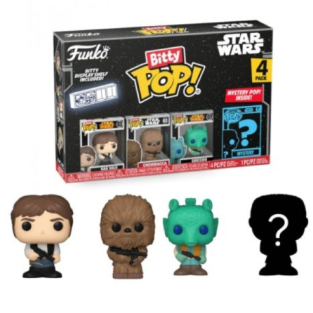 Star Wars Bitty POP! Vinyl Figure 4-Pack Han Solo 2,5 cm