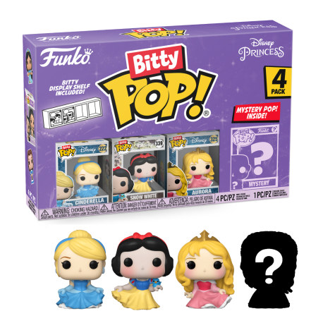 Disney Princesses Bitty POP! Vinyl Figure 4-Pack Cinderella 2,5 cm