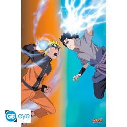 Naruto Shippuden - Poster Maxi 91.5x61 - Naruto vs Sasuke (AE2)