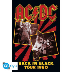 AC/DC - Poster Maxi 91.5x61 - Back in Black 80 (ME5)