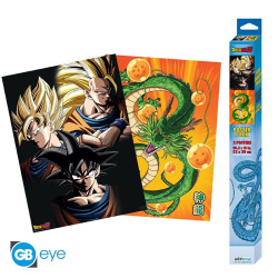 Dragon Ball - Set 2 Posters Chibi 52x38 - Goku & Shenron
