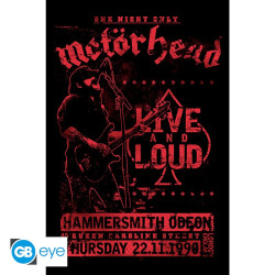 Motorhead - Poster Maxi 91.5x61 - Live and loud (ME1)