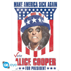 Alice Cooper - Poster Maxi 91.5x61 - Cooper for President (ME2)