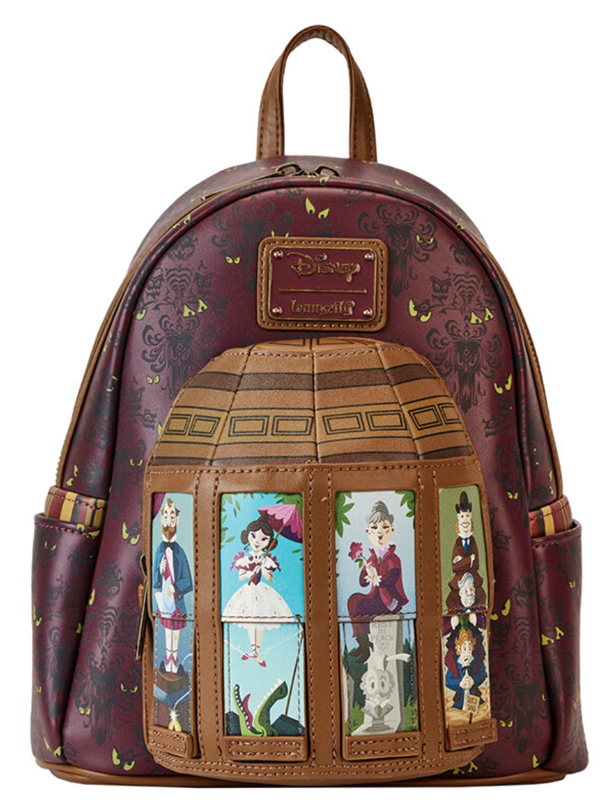Loungefly Disney Haunted Mansion Moving Portraits Mini Backpack