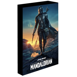 Star Wars: The Mandalorian (Nightfall) 30 x 40cm Light Up Canvas