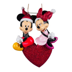 Disney Mickey and Minnie in Love Hanging Ornament