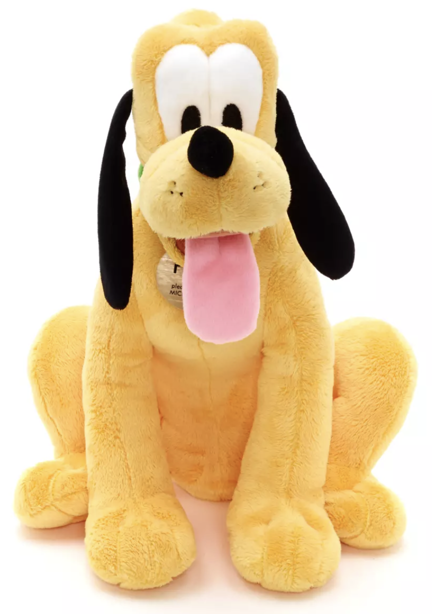 pluto dog soft toy