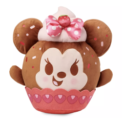Disney Minnie Mouse Strawberry Cupcake Knuffel