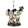 Disney Mickey Mouse and Minnie Mouse Sketchbook Ornament, Mickey's Gala Premier