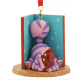 Disney Cheshire Cat Festive Book Ornament, Alice in Wonderland