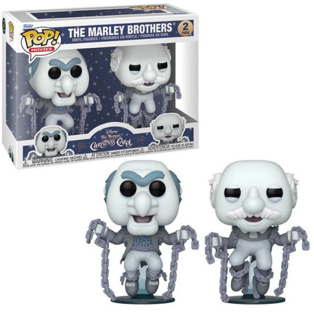 Funko Pop The Marley Brothers (2-Pack), The Muppets Christmas Carol