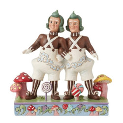 Oompa Loompa's Side by Side Figurine, Willy Wonka and the Chocolate Factory
