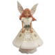Jim Shore White Woodland Collection - Fairy with Mushroom Skirt Figurine