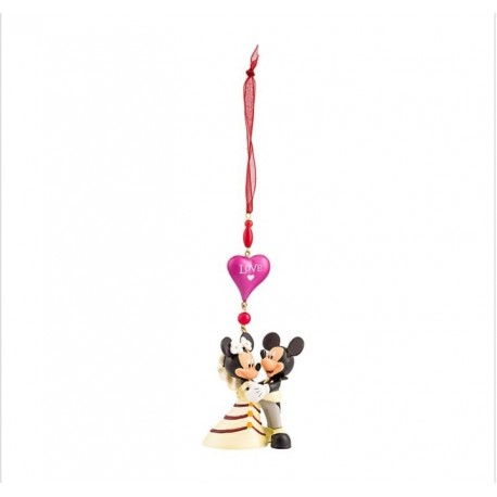 Disney Mickey And Minnie Wedding Hanging Ornament Wondertoys Nl