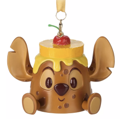 Disney Stitch Pineapple Upside-Down Cake Disney Munchlings Baked Treats Hanging Ornament