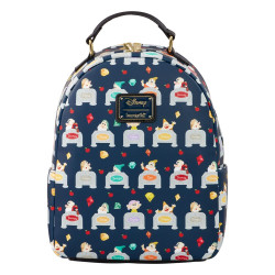 Disney by Loungefly Backpack Snow White Seven Dwarves AOP (Exclusive)