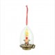 Disney Tinker Bell Light Up Glass Dome Ornament