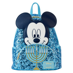Loungefly Disney Mickey Happy Hanukkah Mini Backpack